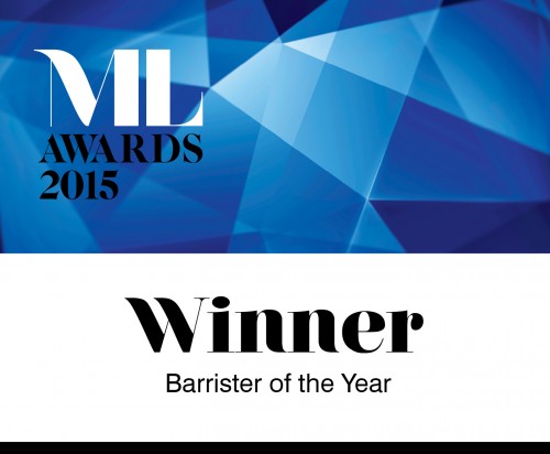 Winners Barrister of the Year